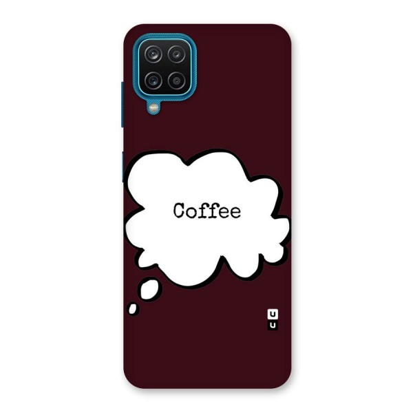 Coffee Bubble Back Case for Galaxy M12