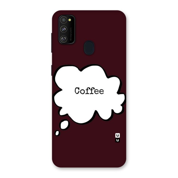 Coffee Bubble Back Case for Galaxy M21