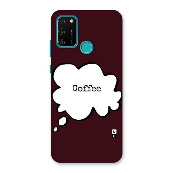 Coffee Bubble Back Case for Honor 9A