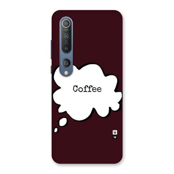 Coffee Bubble Back Case for Mi 10