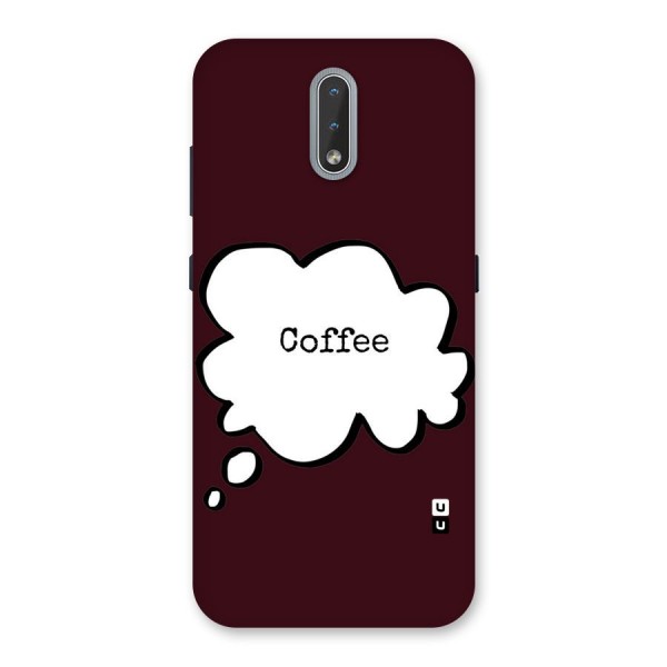 Coffee Bubble Back Case for Nokia 2.3