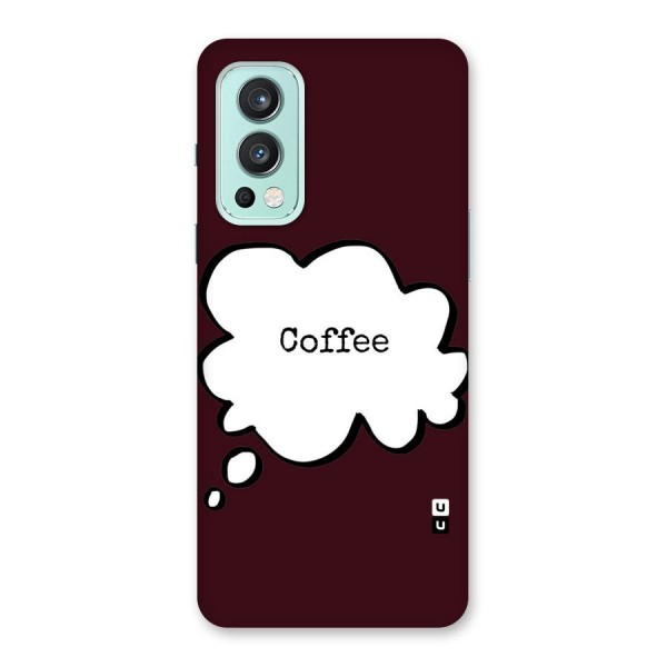 Coffee Bubble Back Case for OnePlus Nord 2 5G