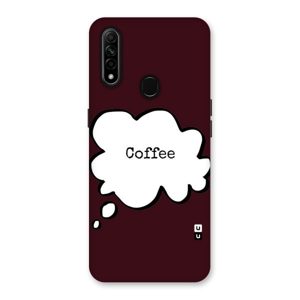 Coffee Bubble Back Case for Oppo A31
