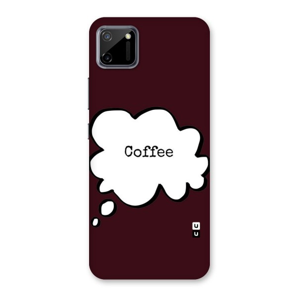 Coffee Bubble Back Case for Realme C11