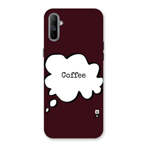 Coffee Bubble Back Case for Realme C3