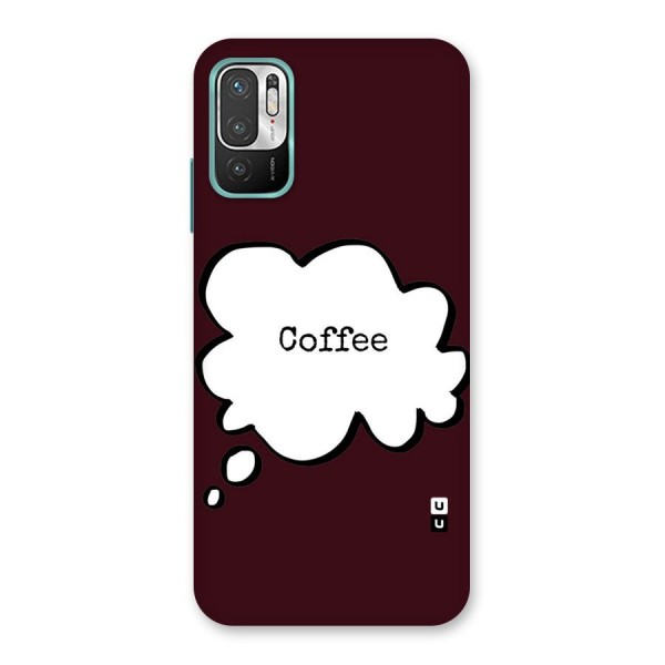 Coffee Bubble Back Case for Redmi Note 10T 5G