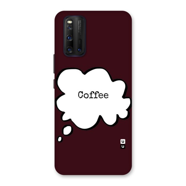 Coffee Bubble Back Case for Vivo iQOO 3
