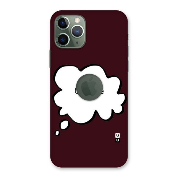 Coffee Bubble Back Case for iPhone 11 Pro Logo  Cut