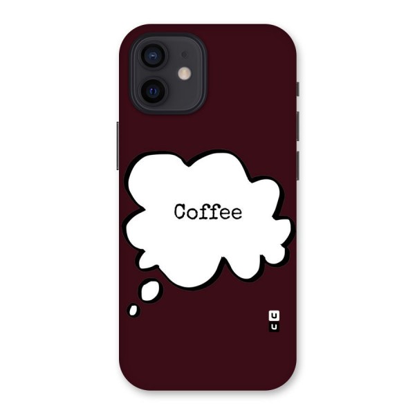 Coffee Bubble Back Case for iPhone 12