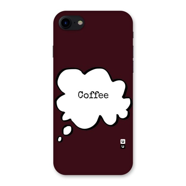 Coffee Bubble Back Case for iPhone SE 2020