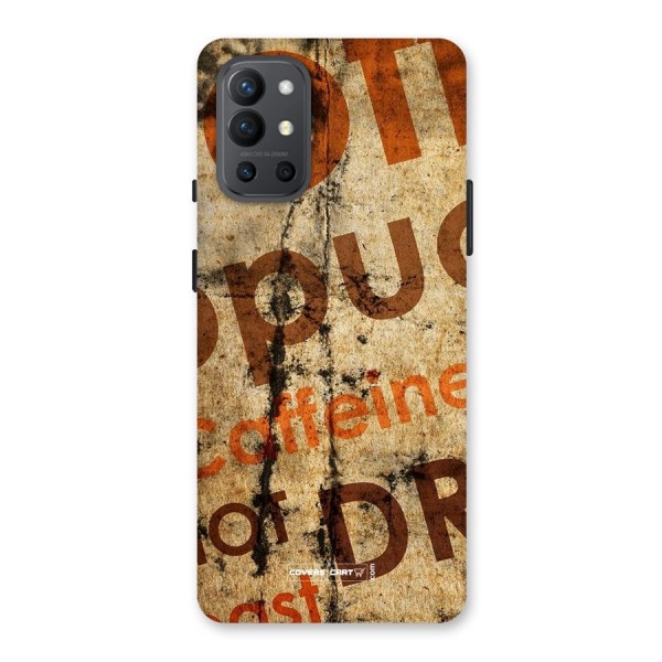 Coffee Caffeine Back Case for OnePlus 9R
