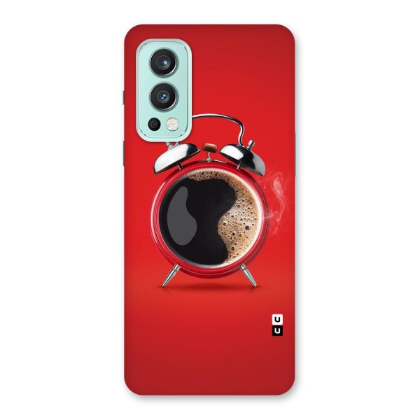 Coffee Clock Back Case for OnePlus Nord 2 5G