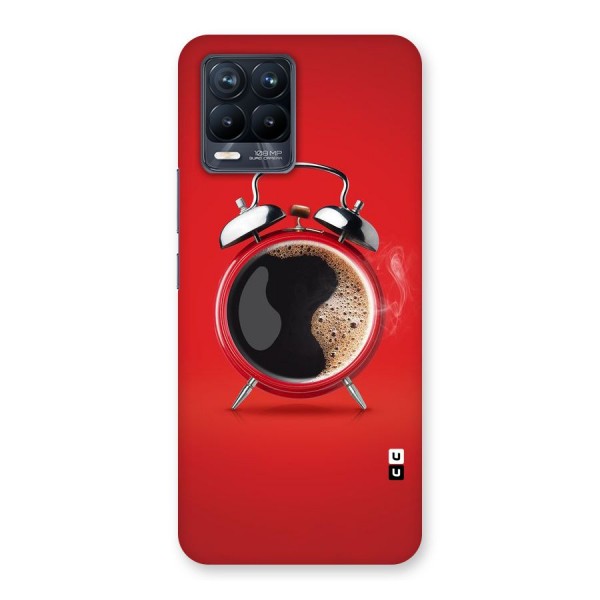 Coffee Clock Back Case for Realme 8 Pro