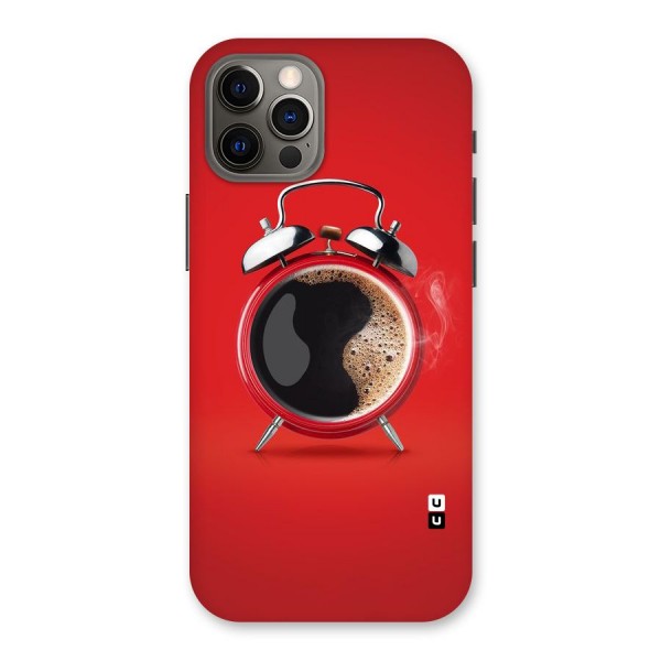 Coffee Clock Back Case for iPhone 12 Pro