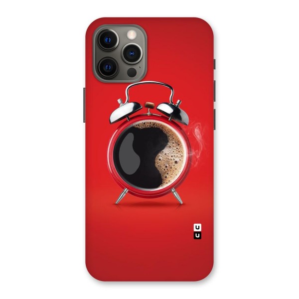 Coffee Clock Back Case for iPhone 12 Pro Max