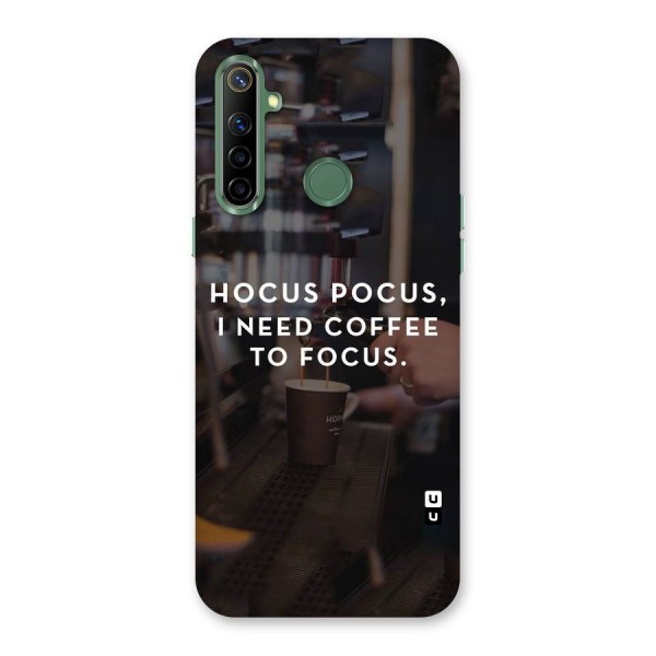 Coffee Focus Back Case for Realme Narzo 10