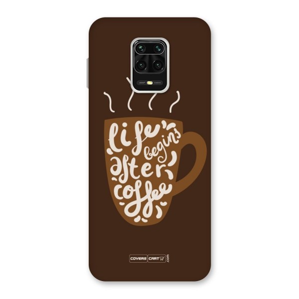 Coffee Mug Back Case for Redmi Note 9 Pro Max