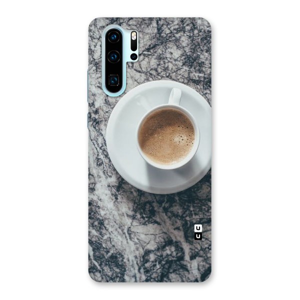 Coffee On Marble Back Case for Huawei P30 Pro