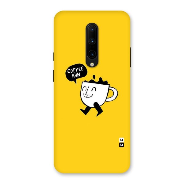 Coffee Run Back Case for OnePlus 7 Pro