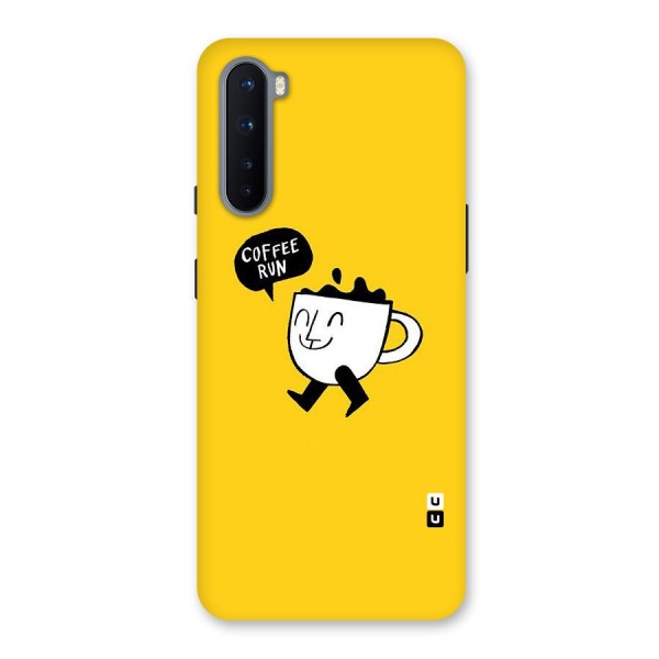 Coffee Run Back Case for OnePlus Nord