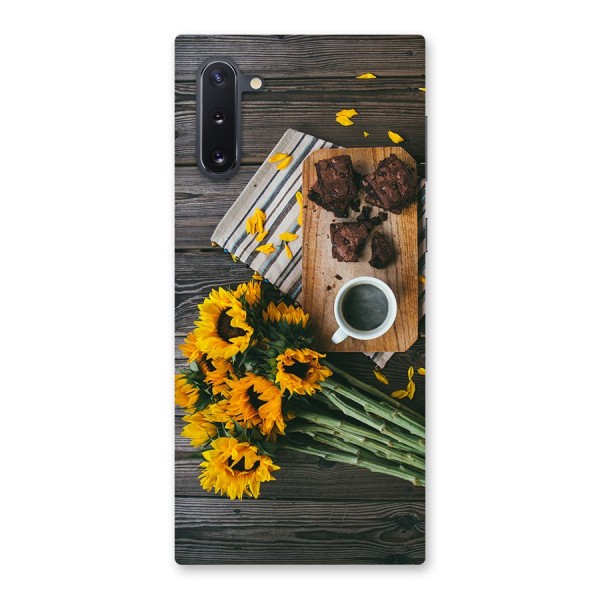 Coffee and Flowers Back Case for Galaxy Note 10