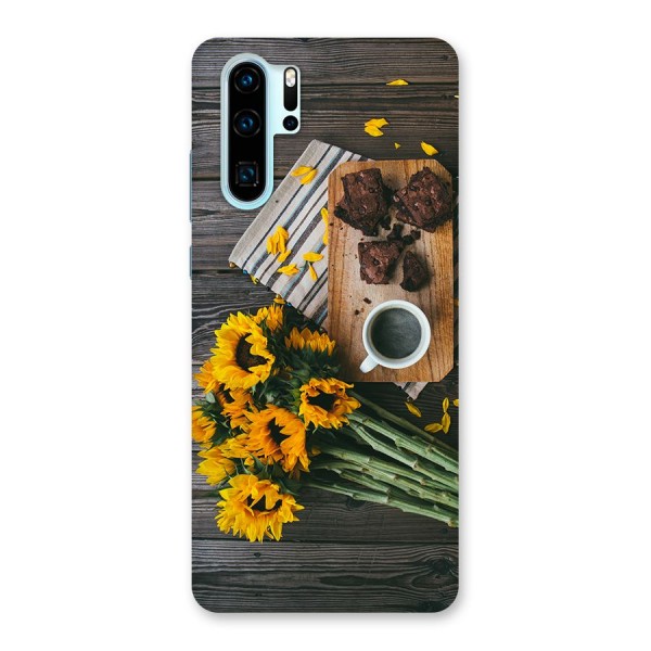 Coffee and Flowers Back Case for Huawei P30 Pro