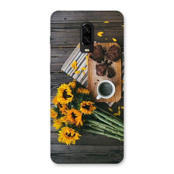 Coffee and Flowers Back Case for OnePlus 6T