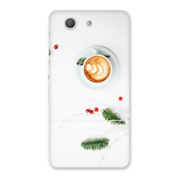 Coffee and Leafs Back Case for Xperia Z3 Compact