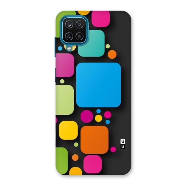 Color Boxes Abstract Back Case for Galaxy M12