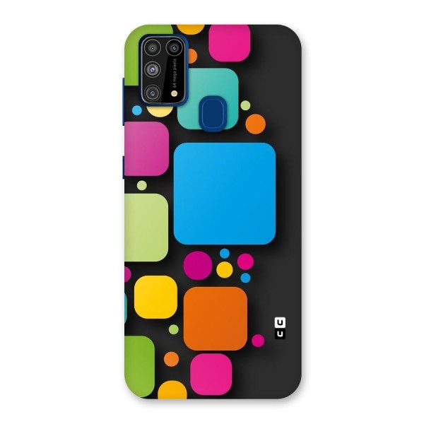 Color Boxes Abstract Back Case for Galaxy M31