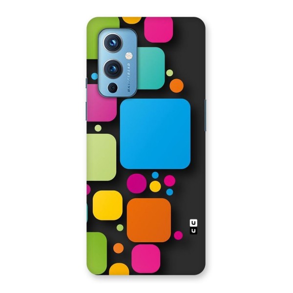 Color Boxes Abstract Back Case for OnePlus 9