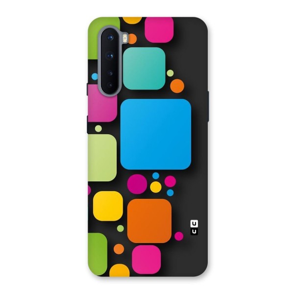 Color Boxes Abstract Back Case for OnePlus Nord