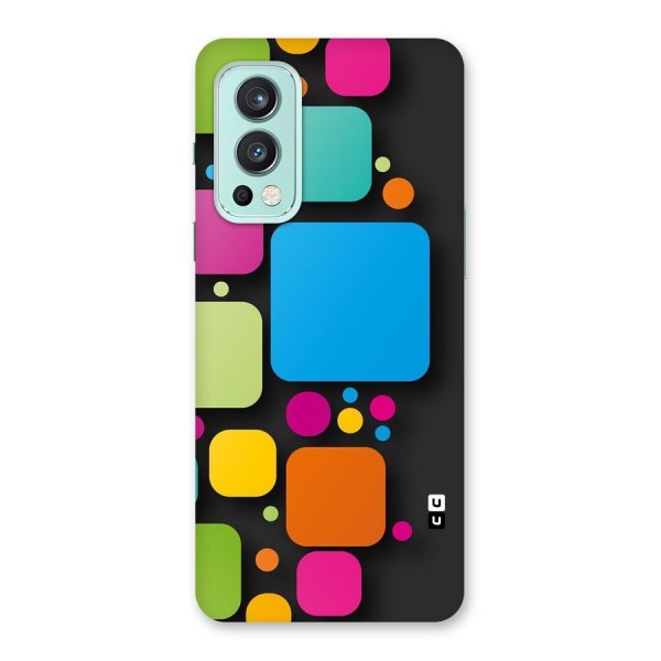 Color Boxes Abstract Back Case for OnePlus Nord 2 5G