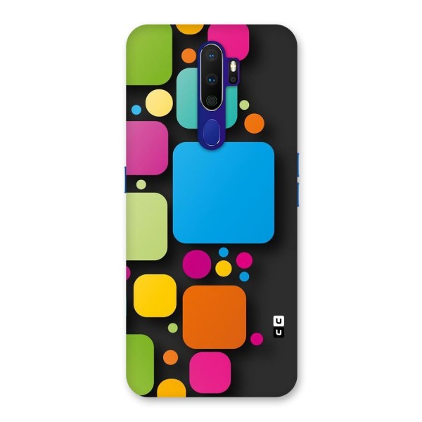 Color Boxes Abstract Back Case for Oppo A9 (2020)