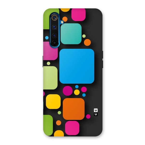 Color Boxes Abstract Back Case for Realme 6 Pro