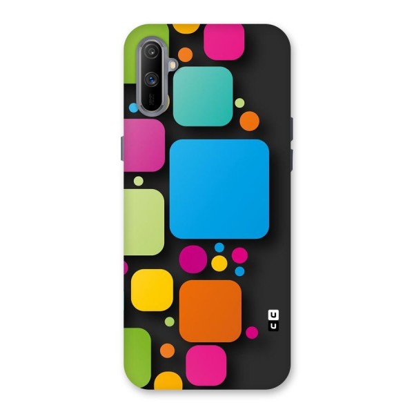 Color Boxes Abstract Back Case for Realme C3