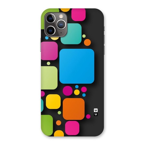Color Boxes Abstract Back Case for iPhone 11 Pro Max