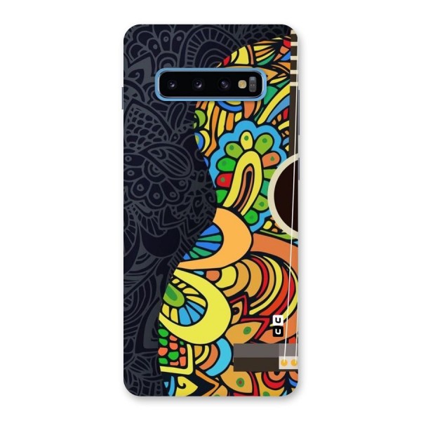 Colored Blocks Back Case for Galaxy S10 Plus