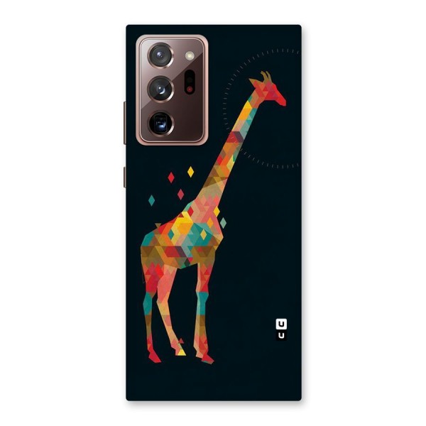Colored Giraffe Back Case for Galaxy Note 20 Ultra
