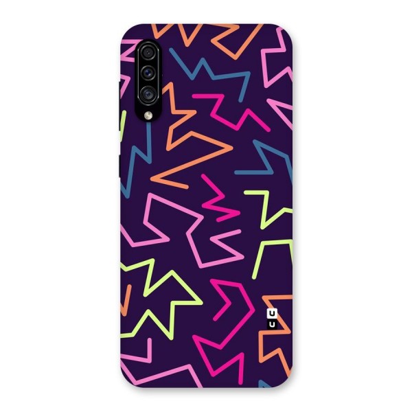 Colored Lines Back Case for Galaxy A30s