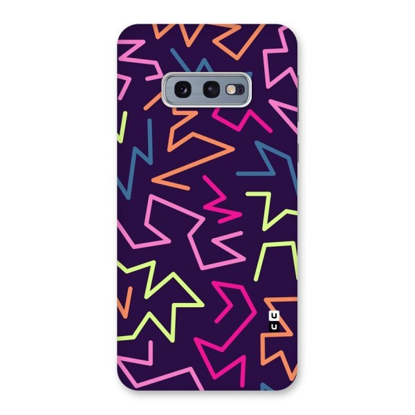 Colored Lines Back Case for Galaxy S10e