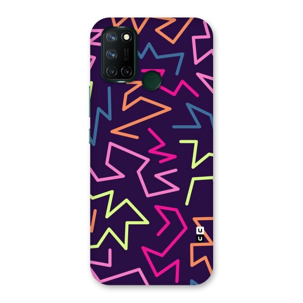 Colored Lines Back Case for Realme 7i