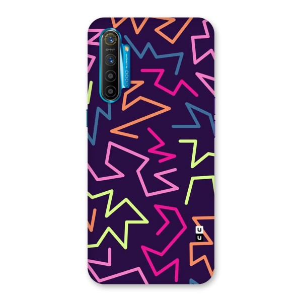 Colored Lines Back Case for Realme XT