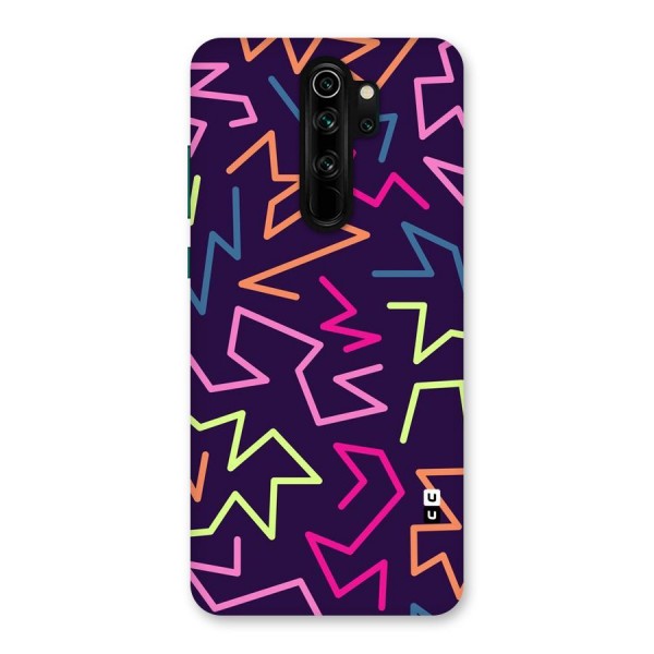 Colored Lines Back Case for Redmi Note 8 Pro