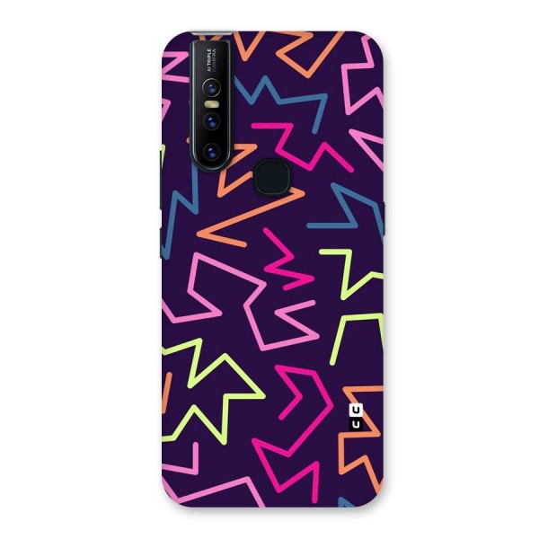 Colored Lines Back Case for Vivo V15