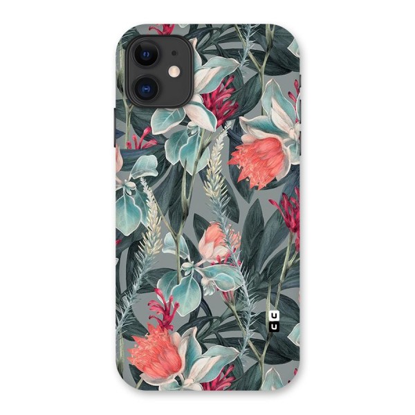 Colored Petals Back Case for iPhone 11