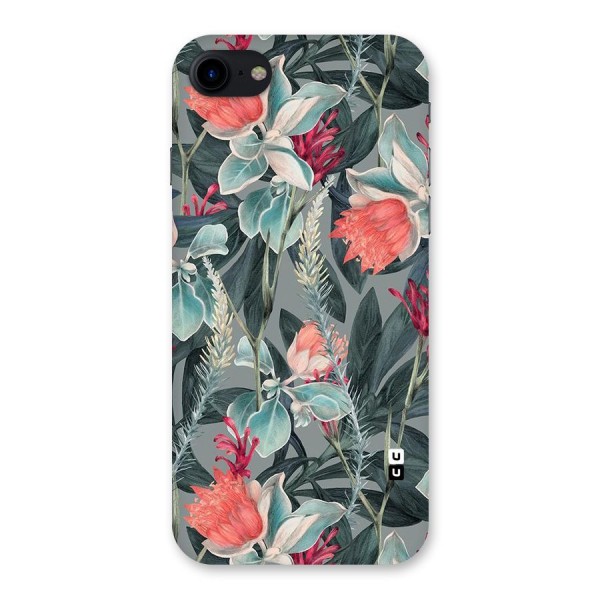 Colored Petals Back Case for iPhone SE 2020