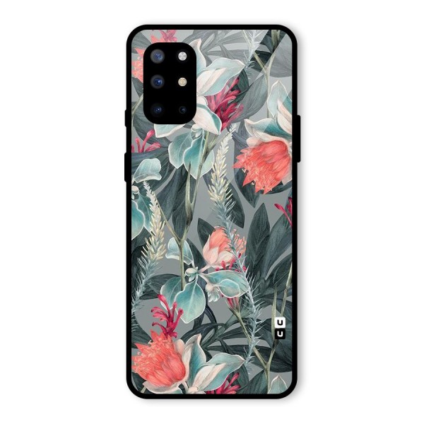 Colored Petals Glass Back Case for OnePlus 8T