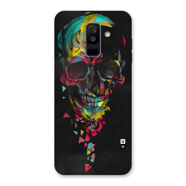 Colored Skull Shred Back Case for Galaxy A6 Plus