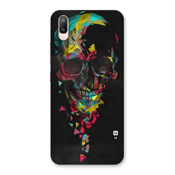 Colored Skull Shred Back Case for Vivo V11 Pro